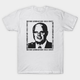 Rush Limbaugh 1951-2021 T-Shirt